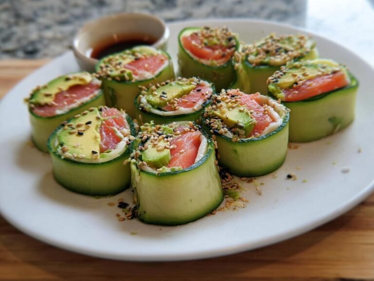 Agurk-sushirolls