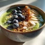 Grønn smoothie bowl