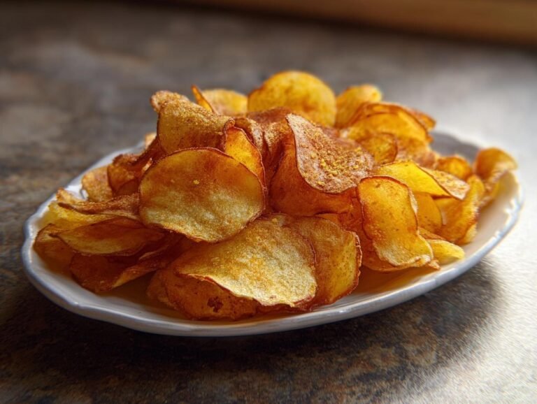 Hjemmelaget potetchips