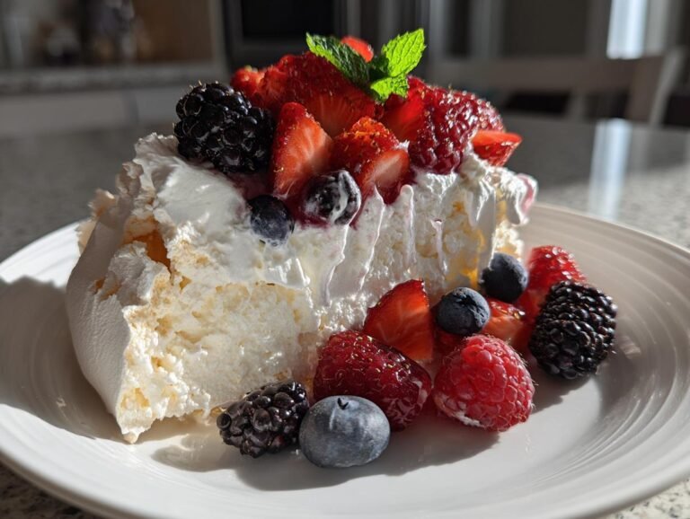 Pavlova oppskrift