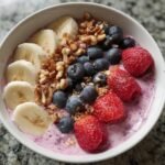 Smoothie bowl med bær