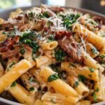 cheesy biffpasta