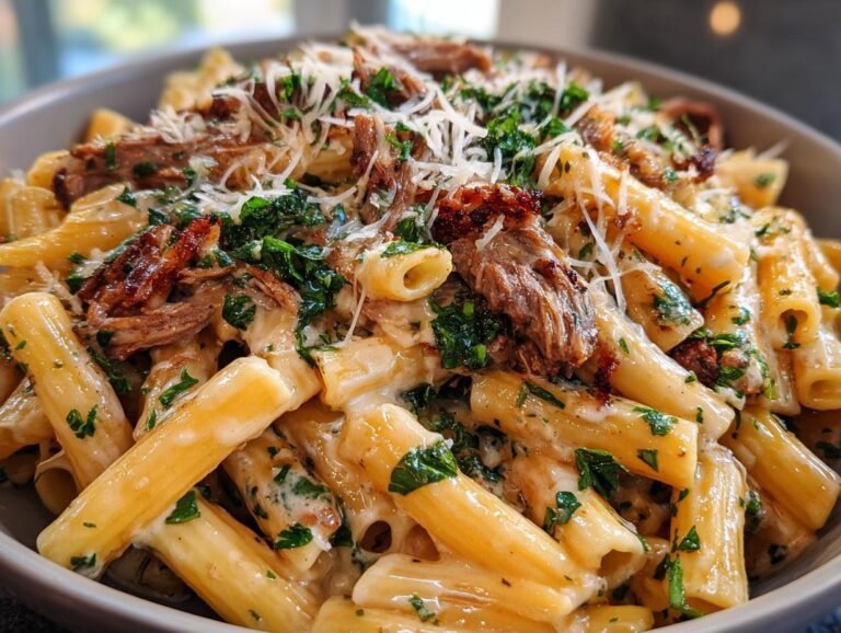 cheesy biffpasta