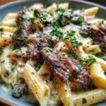 kremet biffpasta