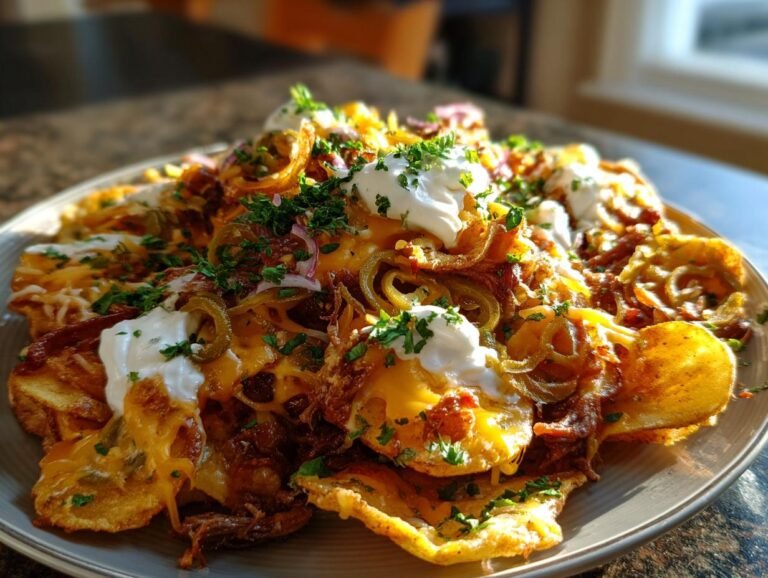 loaded potetnachos