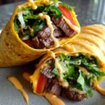 loaded wraps med biff