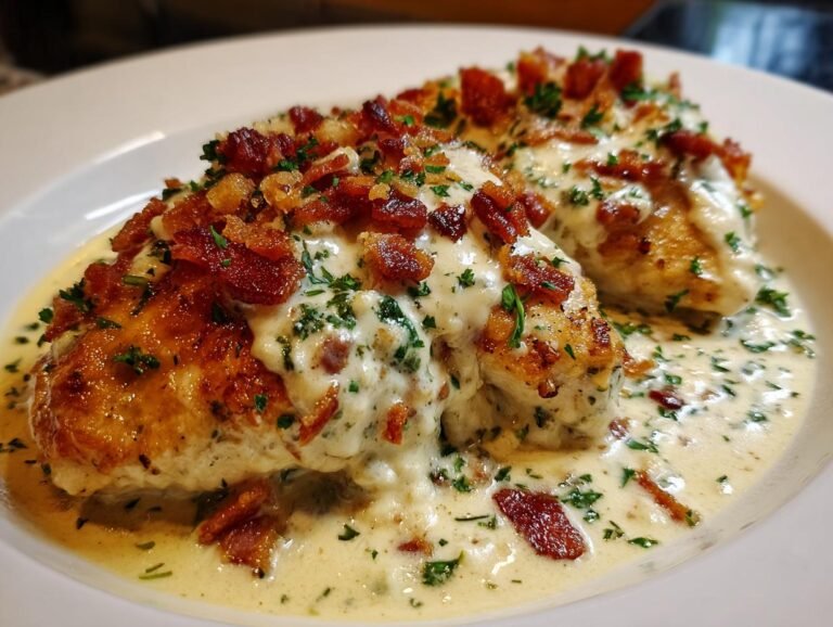 parmesan kylling med bacon