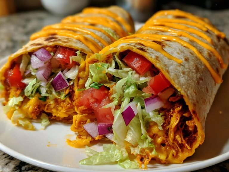 crispy kyllingwraps